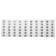 Barska 60 Position Key Safe, Combination Lock, Labels AX11822