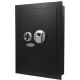 Barska Biometric Wall Safe, Black AX12038