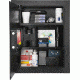 Barska Biometric Wall Safe (Left Opening), Black, Medium AX13034
