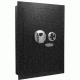 Barska Biometric Wall Safe (Left Opening), Black, Medium AX13034