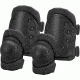 Loaded Gear CX-400 Elbow and Knee Pad Set, Elbow 5in. x 2in. x 6.5in., Knee 6.5in. x 2in. x 9 193855