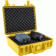 Loaded Gear HD-200 WT Protective Hard Case w/ Foam Padding, 2 Padlock Mounting Points, Yellow BH12670