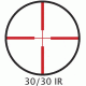 EDEMO Barska 4x32 IR Plinker 22 Rifle Scope w/ Illuminated Reticle &amp; 3/8in Rings - AC10037, EDEMO3