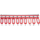 Barska Labeled Key Shelves w/ 1-100 Numbered Hooks for Key Cabinets, Multi, Medium, AF13682