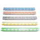 Barska Labeled Key Shelves w/ 201-300 Numbered Hooks for Key Cabinets, Multi, Medium, AF13686