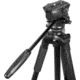 Barska Professional Fluid Head Tripod, Black, Medium, AF13650