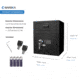 Barska Standard Keypad Depository Safe, Black AX11932