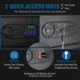 Barska WL120 WardenLight 1.2 Cu. ft Digital Keypad Safe with Interior LED Light, Black, Small, AX13750