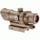 Barska IR AR-15 / M-16 Electro Sight Rifle Scope, 4x30mm, Illuminated IR Target Dot, Second Focal Plane, Tan, AC12454