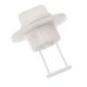 Barton Marine Drain Plug and Socket - 15mm .60" Bore - White, 42 358