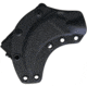 Bastinelli Creations BAK Fixed Blade PVD Fixed Blade Knife, 6.25in Overall, 3.25in Black Pvd Coated N690 SS Karambit Blade, Black G10 Handle, Black Kydex, Black, B.A.K BLACK PVD
