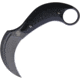 Bastinelli Creations BAK Fixed Blade PVD Fixed Blade Knife, 6.25in Overall, 3.25in Black Pvd Coated N690 SS Karambit Blade, Black G10 Handle, Black Kydex, Black, B.A.K BLACK PVD