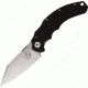 Bastinelli Creations Creations Big Folding Knife,4.5in,Wharncliff Blade,Black G-10 Front Handle LSTBG01