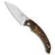 Bastinelli Creations, Fox Knives Bastinelli Creations Dragotac Slim Friction Folder Knife Ziricote 3.2" Satin, Brown, Bohler N690, adult, BHQ-72576