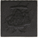 Bastinelli Creations PVD Patch, 3in X 3in X 0.13in, Bastinelli Logo, Pvd, Black, Free w/ Purchase Of Any Bastinelli Creations Product, Customer Must Request Free Item, LOGO PVD PATCH FULL BLACK