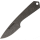 Bastion Carbon Fiber EDC Knife Strght Folding Knife,2.25in,Standard Edge,Black,Carbon Fiber Handle BSTN05