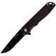 Bastion Craft Linerlock All Folding Knife, Bastion D2 Steel Blade Flipper Folder Pocket Knife G10 Scales - Craft, Black Blade/Black Scales, Black, BSTN-CFTBLK-BLK