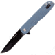 Bastion Craft Linerlock Wolf Gray Folding Knife, Bastion D2 Steel Blade Flipper Folder Pocket Knife G10 Scales - Craft, Black Blade/Wolf Grey Scales, Wolf gray, BSTN-CFTBLK-GRY