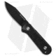 Bastion Titan Fixed Blade Knife, 3.375in, D2, Clip Point Blade, G10 Black Handle, Black/Black, 7.50in, BHQ-88024