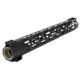 Battle Arms Development Rigidrail Handguard, AR15/M16, 17in, M-Lok, Anodize, Black, BAD-RR17-MLOK