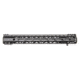 Battle Arms Development Rigidrail Handguard, AR15/M16, 15in, M-Lok, Anodize, Black, BAD-RR15-MLOK