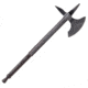 Battlecry Orleans Battle Axe Axe, Standard Edge, Black, Synthetic Handle BAT601005