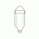 Baxter Evacuated Container 500ML 1A8503, Each