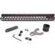 Bravo Company MFG Bcm Kmr Alpha Keymod Free Float Handguard, Black - BCM-KMR-A15-556-BLK