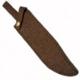 Bear and Son Knives Gold Rush Bowie Fixed Blade Knife, 7.38in, Sandvik 12C27M Stainless Steel, Bowie, Cocobola Wood Handle w/ Leather Sheath, CB00 3/4