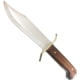 Bear and Son Knives Gold Rush Bowie Fixed Blade Knife, 9in, Sandvik 12C27M Stainless Steel, Bowie, Cocobola Handle w/ Leather Sheath, CB00