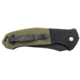 Bear OPS Auto Bold Action 5 Folding Knife, 3.13in, Sanvick 14C28N, Black/Od Green G10 Handle w/ Black Blast, AC-500-B4-B