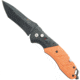 Bear OPS Auto Bold Action 5 Folding knife, 3.25in, Sandvik 14C28N Stainless Steel, G10 Survival Orange/Black, AC-510-B4-OR