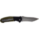 Bear OPS Auto Bold Action Folding Knife, 4.5in, Sanvick 14C28N Stainless Steel, Black/OD Green G10 Handle, AC500B4P
