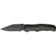 Bear Ops Rancor Fold Knife, SS modified clip Point Blade, Black Zytel Handle BC32010