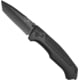 Bear OPS Slide Lock Folding Knife, 4.5in, Tanto, Black Aluminum Handle, MC-560AlBK-B