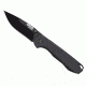 Bear &amp; Son Cutlery 4 1/2 in Black G10 Assisted Sideliner, Black, Medium 61101