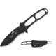 Bear &amp; Son Cutlery 6 1/4 Constant Neck Black Epoxy Coated Handle And Blade With Kydex Sheath - CC-400-B