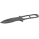Bear &amp; Son Cutlery 6 1/4 Constant Neck Black Epoxy Coated Handle And Blade With Kydex Sheath - CC-400-B