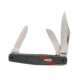 Bear &amp; Son Cutlery Closed Aluminum Stockman, 3 1/2in, Black 61533