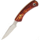 Bear &amp; Son Cutlery Fixed Blade Stag Delrin Fixed Blade Knife, 3in, Stainless Steel, Standard Edge, Satin, Delrin Stag Handle BCSD42