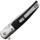 Bear &amp; Son Cutlery Rancher Folding Knife, 4.25in Closed, 3.25in Mirror D2 Tool Steel Blade, Black G10 Handle, G21