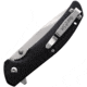 Bear &amp; Son Cutlery Sideliner Satin Folding Knife, 4.5in Closed, 3.5in Satin Stainless Steel Blade, Black Zytel Handle, 778