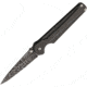 Bear &amp; Son Cutlery Stiletto Linerlock Carbn Fiber Folding Knife,3.25in,HD Damascus Steel,Standard Edge,Black,Carbon Fiber Handle BCMC300CFLD