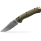 Benchmade Hunt Taggedout Hunting Folding Knife, 3.5 in, CPM S45VN Steel, Clip Point Blade, G10, OD Green Handle 15536