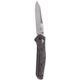 Benchmade 940 Blue Class Folding Knife, Plain Edge/ Satin Finish CPM-S90V Blade/ Carbon Fiber Handle Scales 940-1