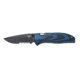 Benchmade APB Assist ComboEdge Folding Knife with Black Coated Blade, Black and Blue 665SBK
