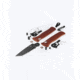 Benchmade Bailout Folding Knife, 3.38in, Serrated, CPM-Magnacut Stainless Steel, Tanto, 6061-T6 Aluminum, Burnt Copper, 537SBK-07