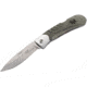 Benchmade Bone Collector Lock-Back Folding Knife, Plain Edge, Green Micarta Handle 15050
