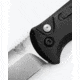 Benchmade CLA Auto Automatic Folding Knife, 3.4in, Drop-Point Blade, Black Handle, Satin Blade, 4300