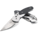Benchmade Impel Auto Folding Knife, Plain Edge, Satin Blade 3150